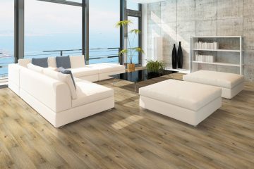 Schlafzimmer mit Vinyl